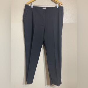 Chico's Classic Black Ankle Pants womens 3 / 16 plus